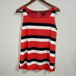 Striped coral shirt
